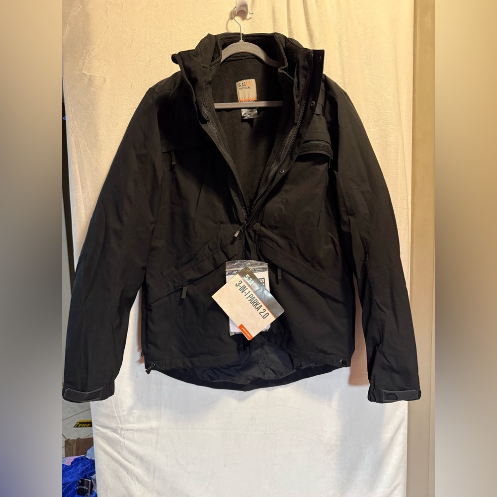 5.11 Tactical Black Fleece Jacket
